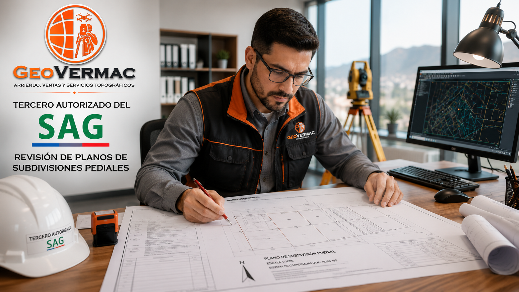 Revisión técnica de planos topográficos